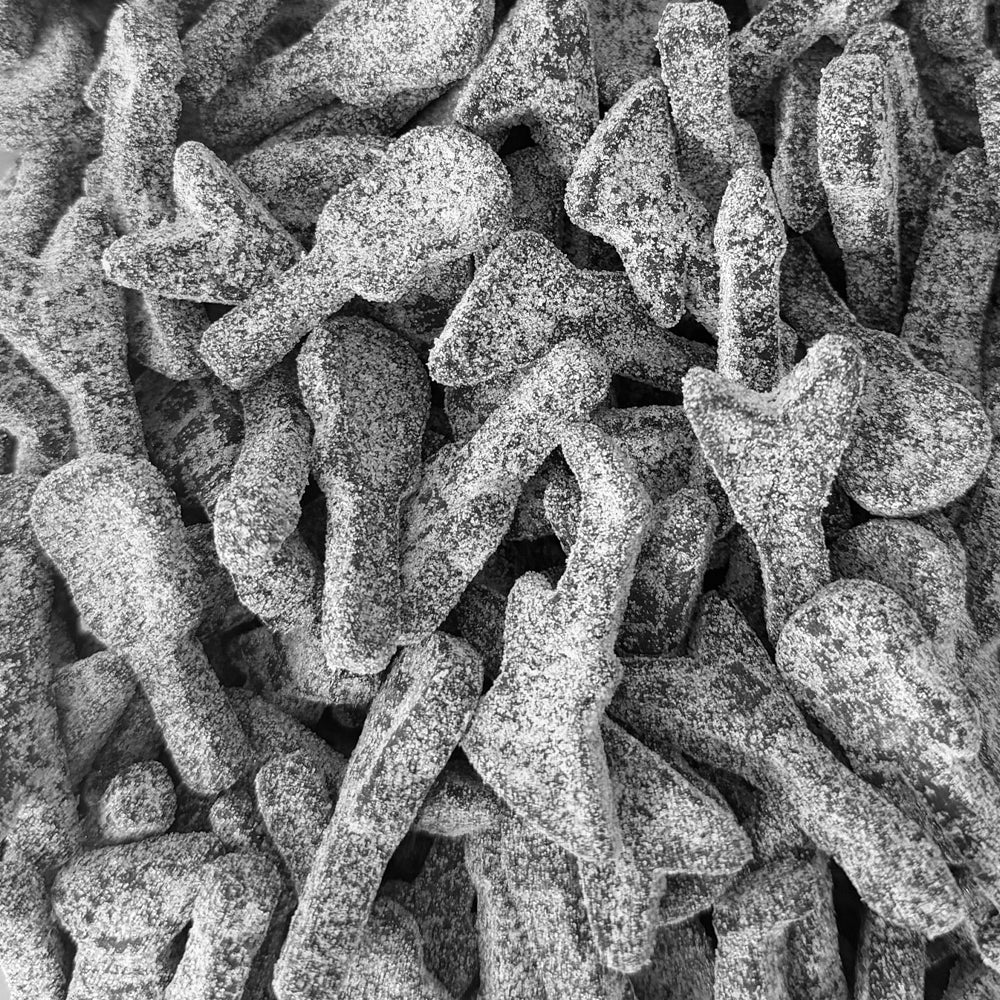 Salty Black Licorice Guitars (4oz) (114g)