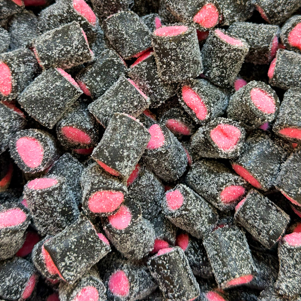 Salty Black Licorice & Raspberry Bites (4oz) (114g)